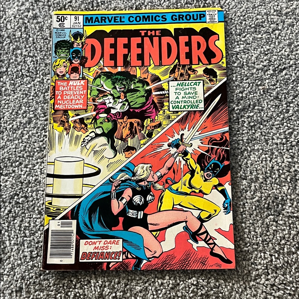 The Defenders Comic Book Issue 91
